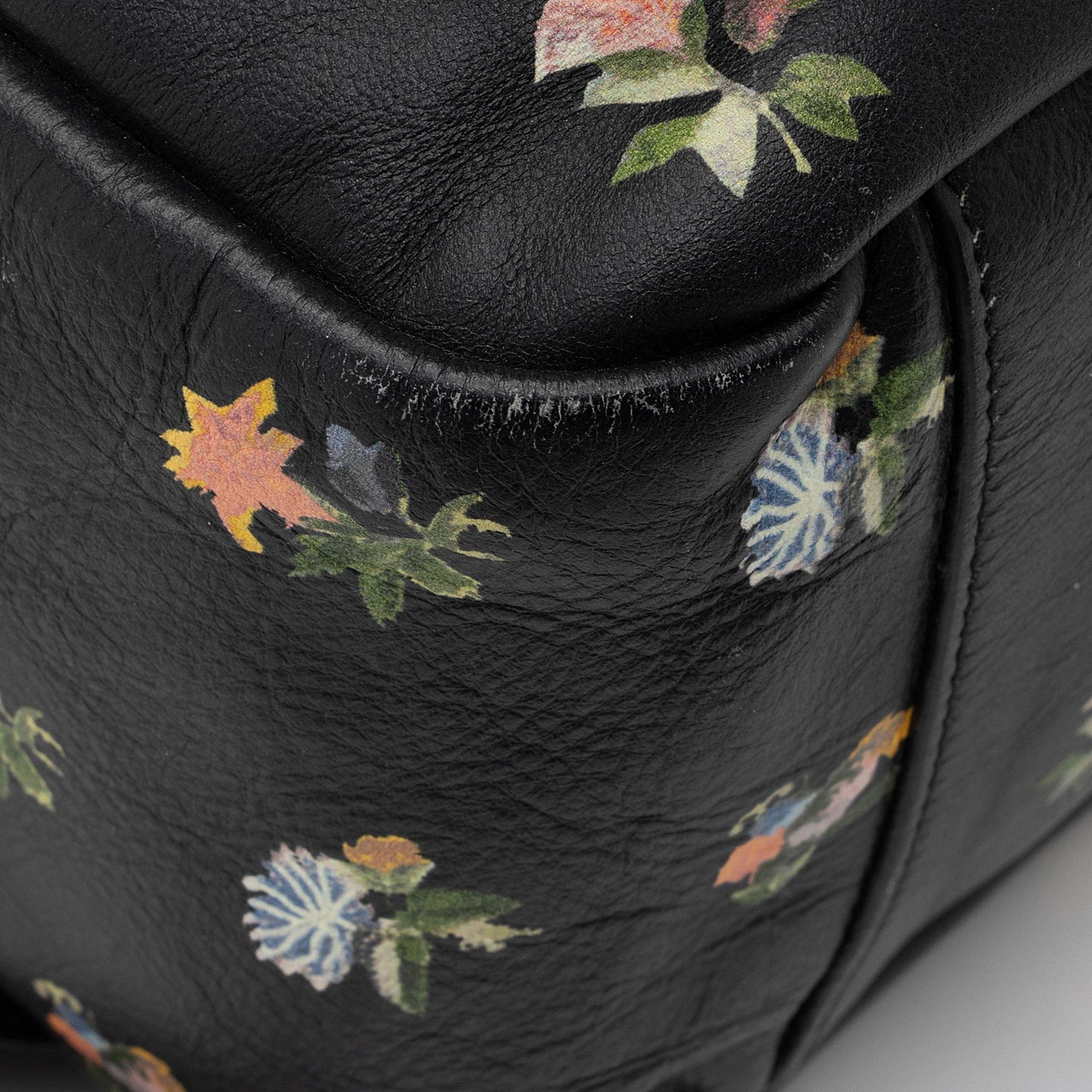 Saint Laurent Leather Prairie Floral Festival Backpack VN9m0q