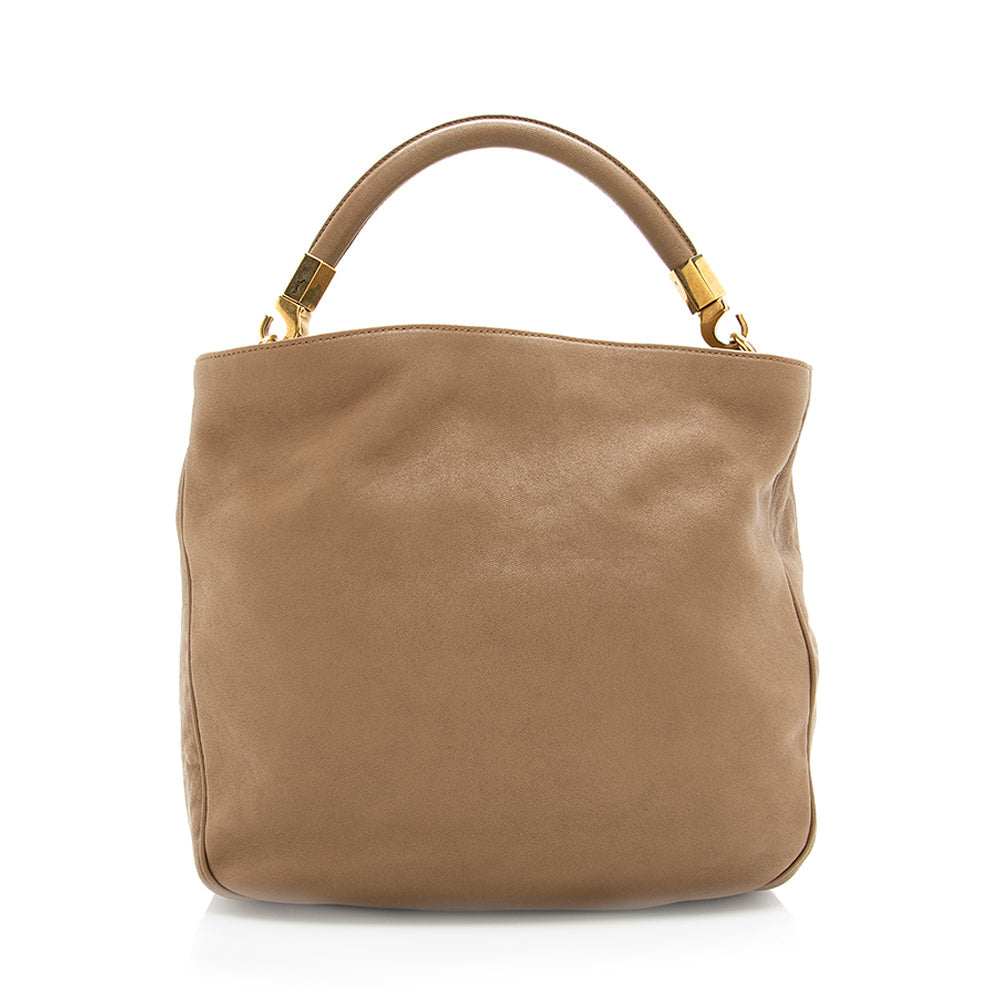 Saint Laurent Leather Roady Small Hobo 18674