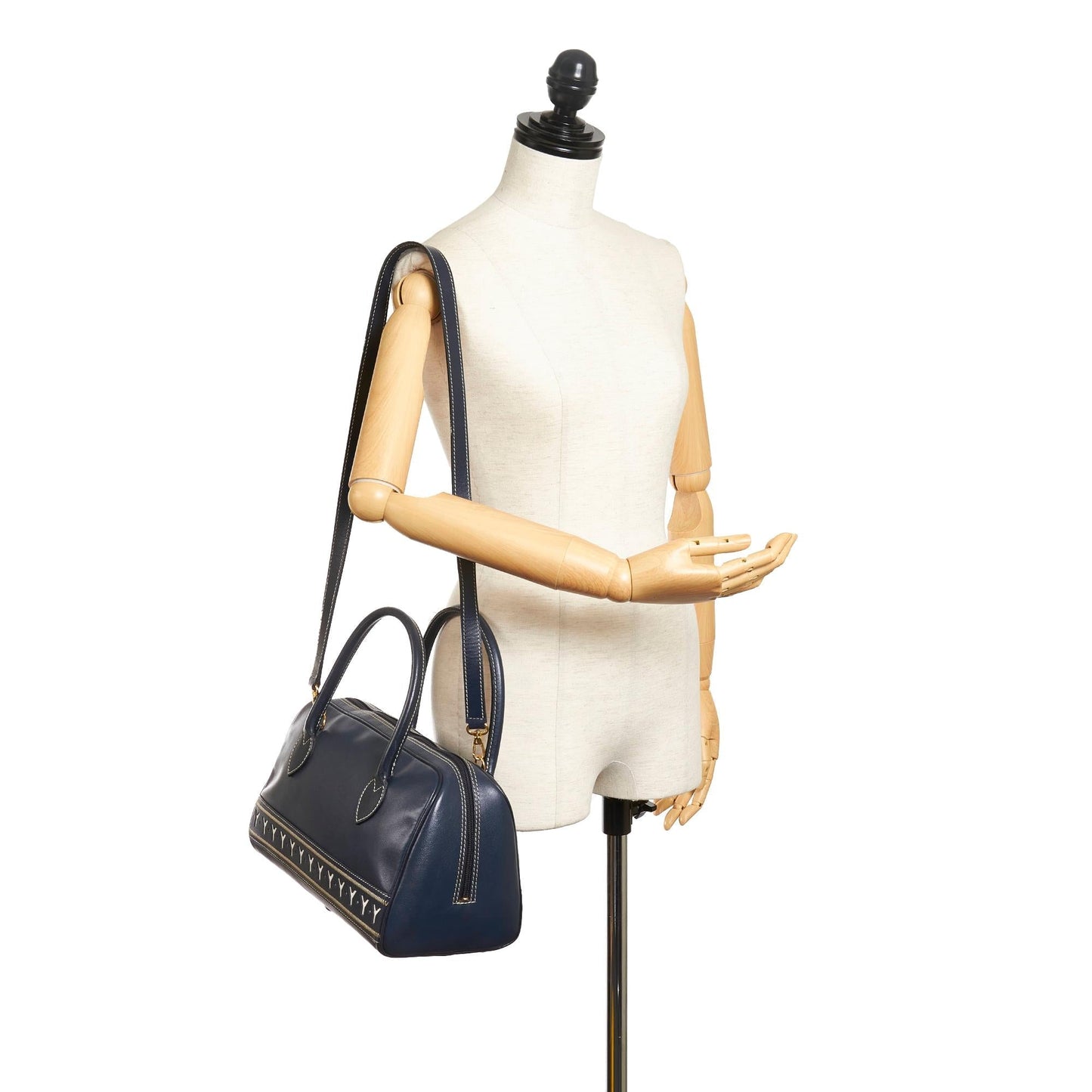 Saint Laurent Leather Satchel (SHG-32034
