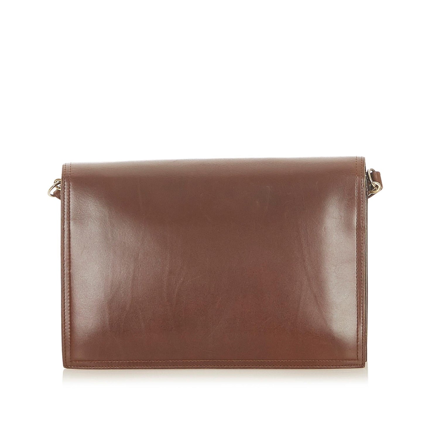 Saint Laurent Leather Shoulder Bag (SHG-19791
