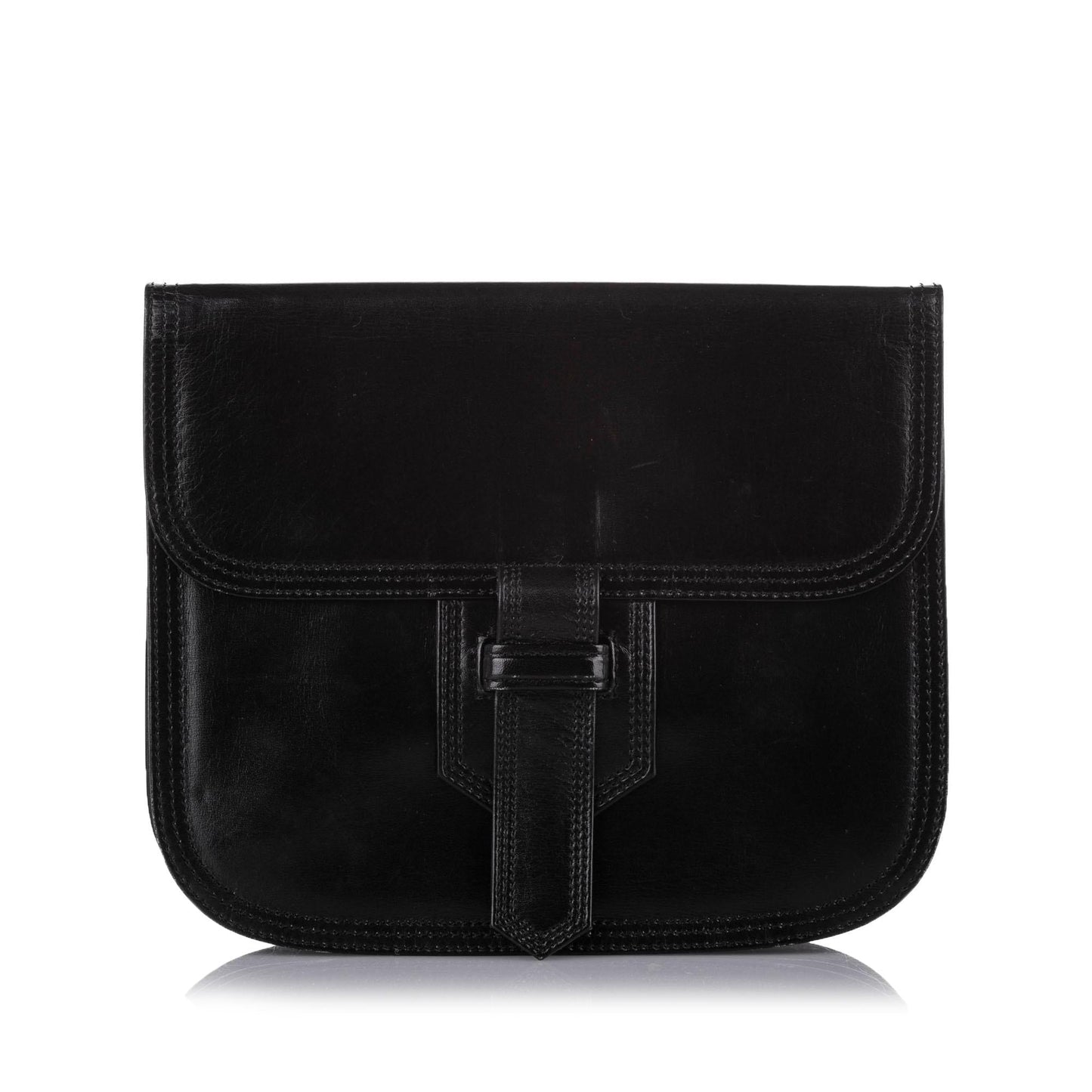 Saint Laurent Leather Shoulder Bag (SHG-20050