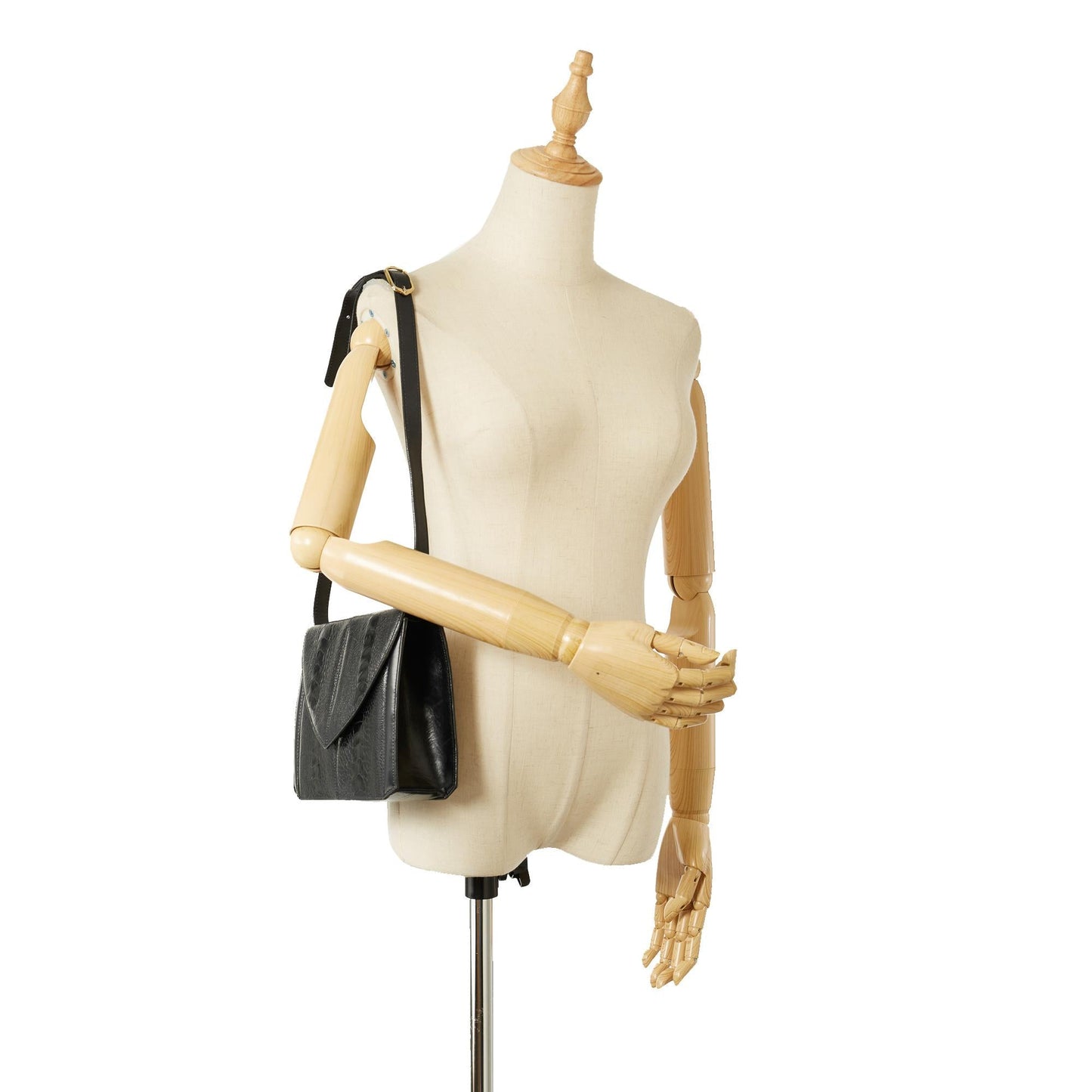 Saint Laurent Leather Shoulder Bag (SHG-20902