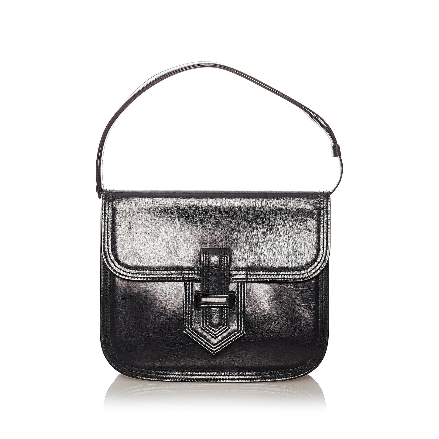 Saint Laurent Leather Shoulder Bag (SHG-27793