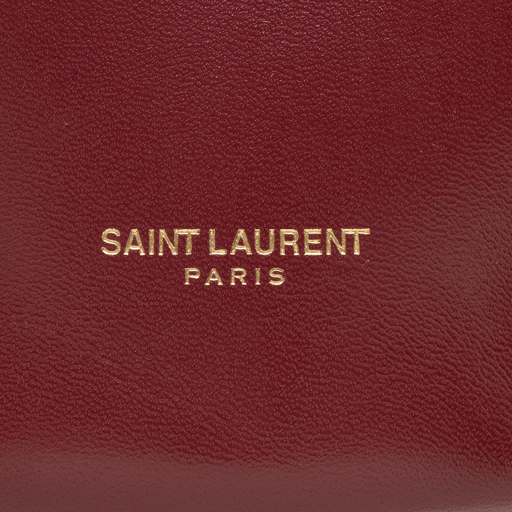 Saint Laurent Leather Small Talitha Bucket Bag - FINAL SALE 16532