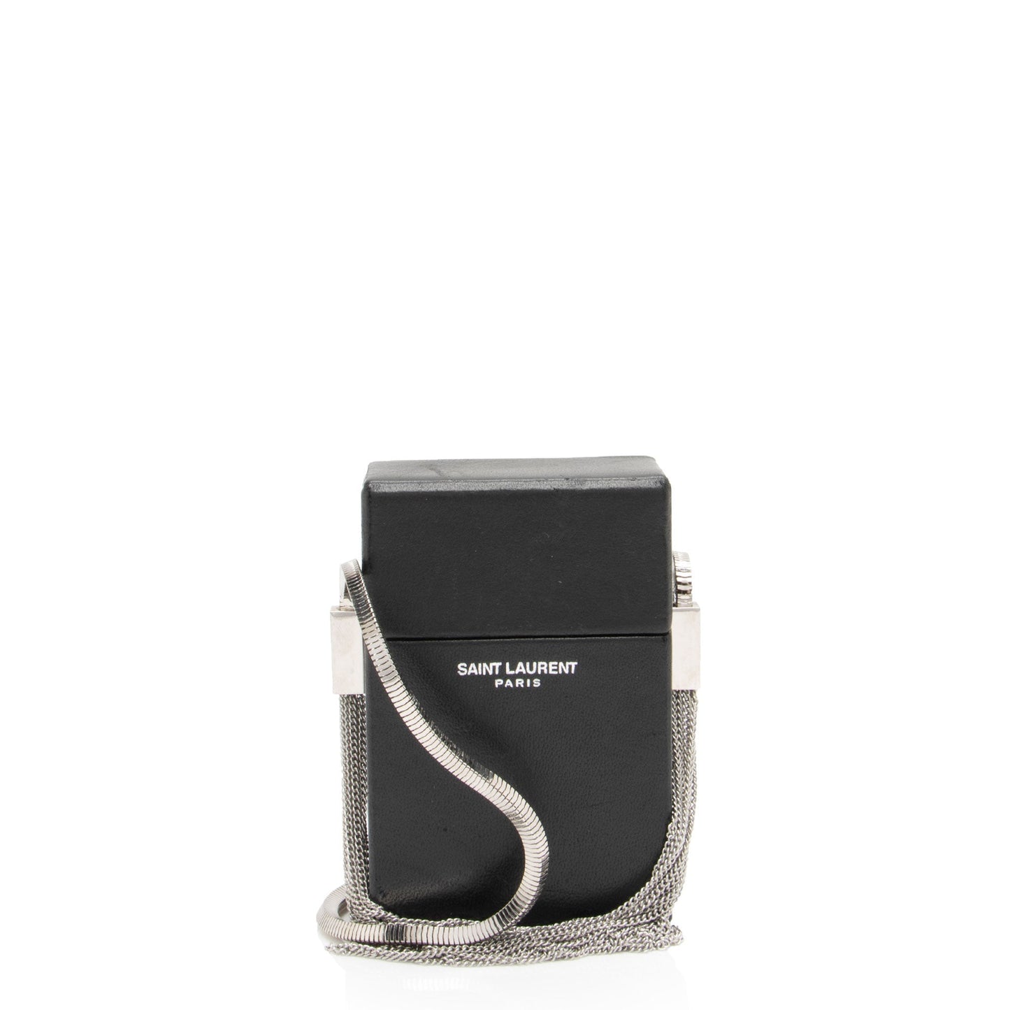 Saint Laurent Leather Smoking Box Crossbody Bag CnxfOo