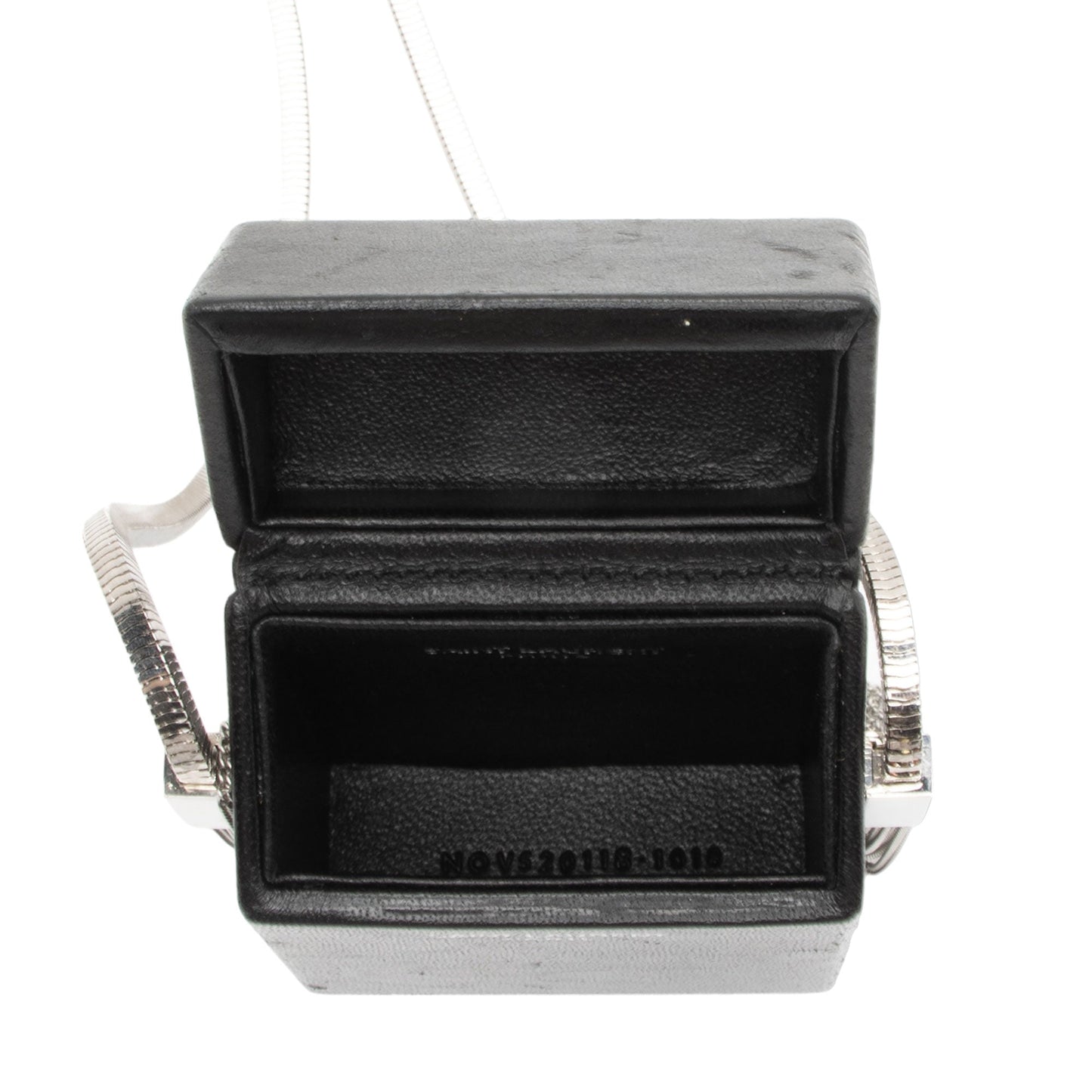 Saint Laurent Leather Smoking Box Crossbody Bag CnxfOo