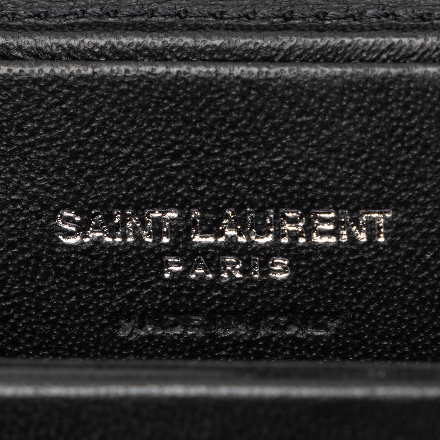 Saint Laurent Leather Smoking Box Crossbody Bag CnxfOo