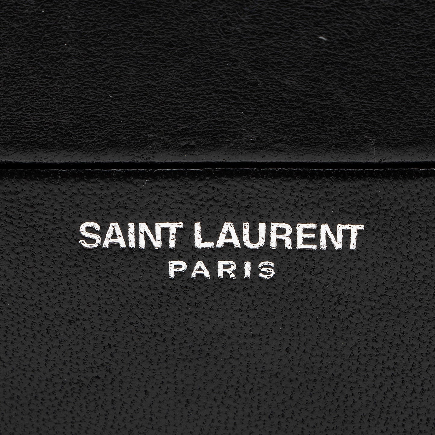 Saint Laurent Leather Smoking Box Crossbody Bag CnxfOo