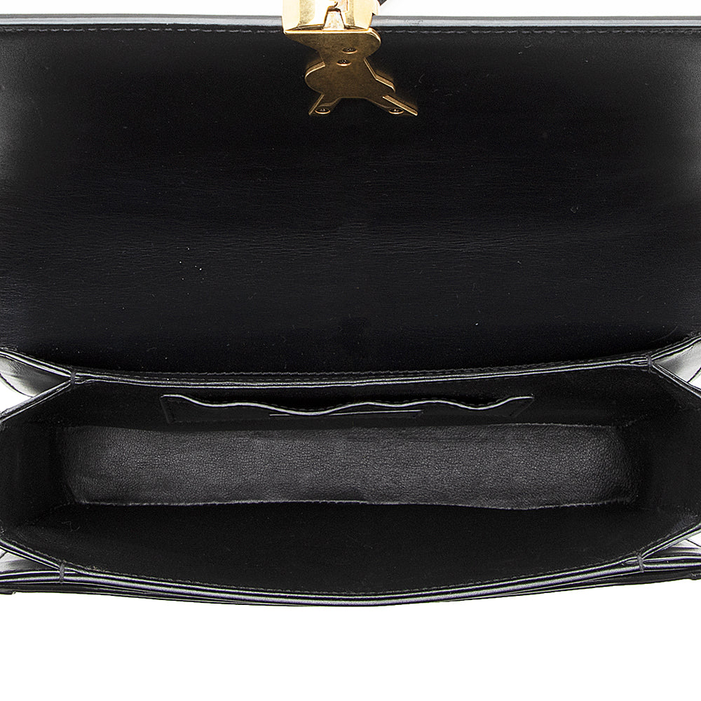 Saint Laurent Calfskin Monogram Solferino Medium Shoulder Bag 17564