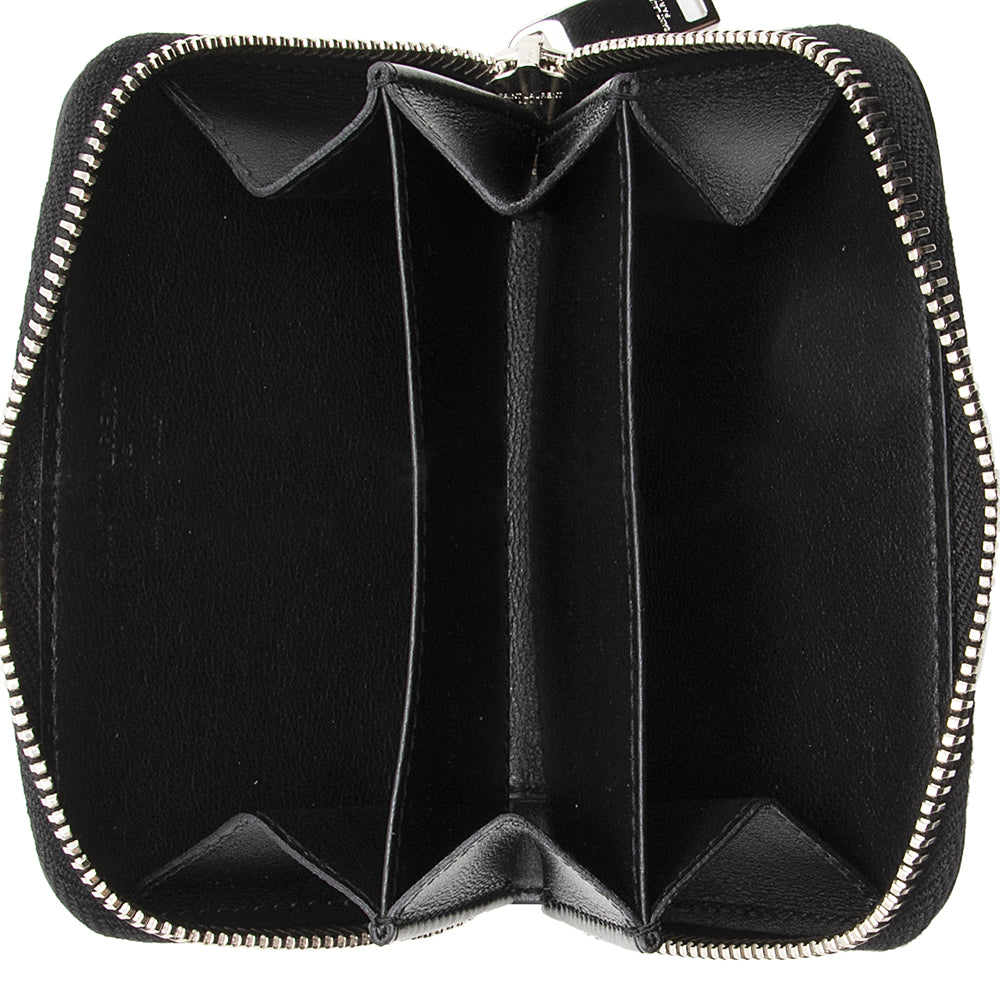 Saint Laurent Leather Star Zippy Wallet 18050