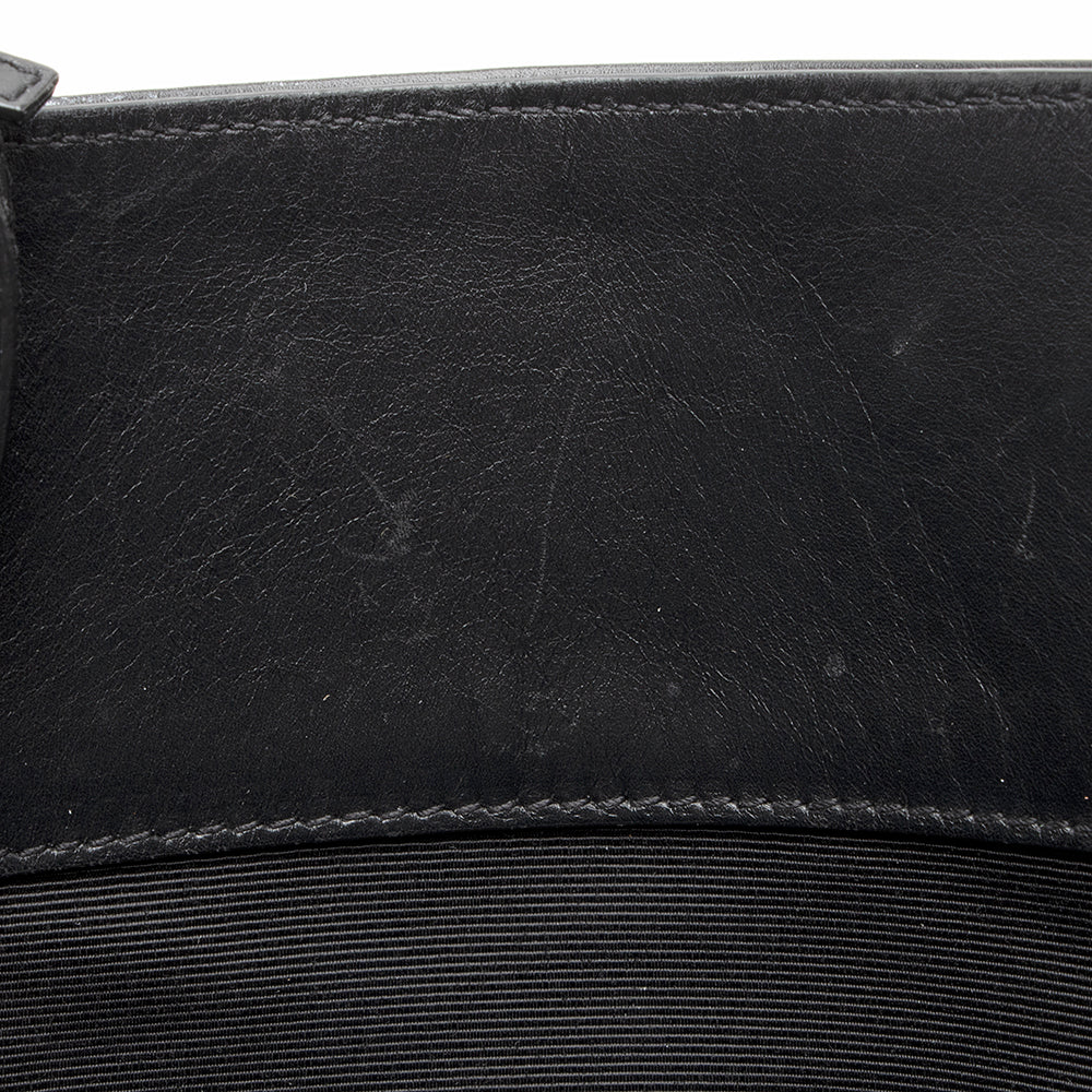 Saint Laurent Leather Studded N/S Shopper Tote 21777