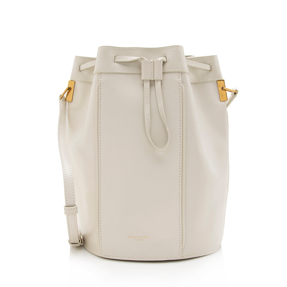 Saint Laurent Leather Talitha Medium Bucket Bag 16807