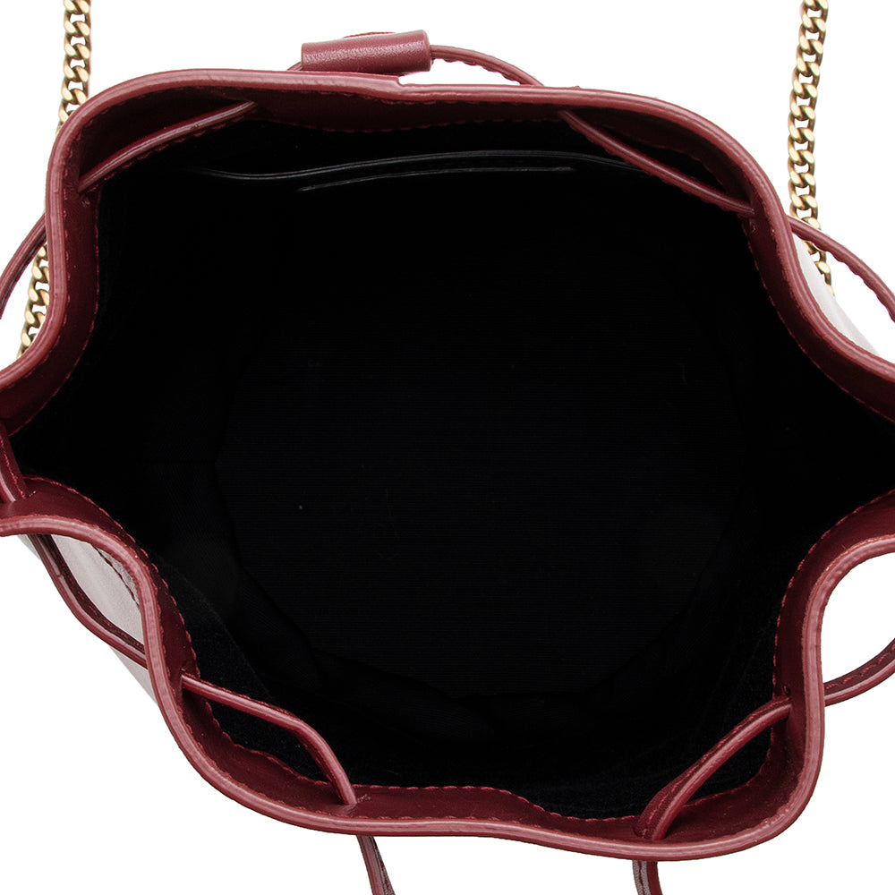 Saint Laurent Leather Talitha Small Bucket Bag 15132