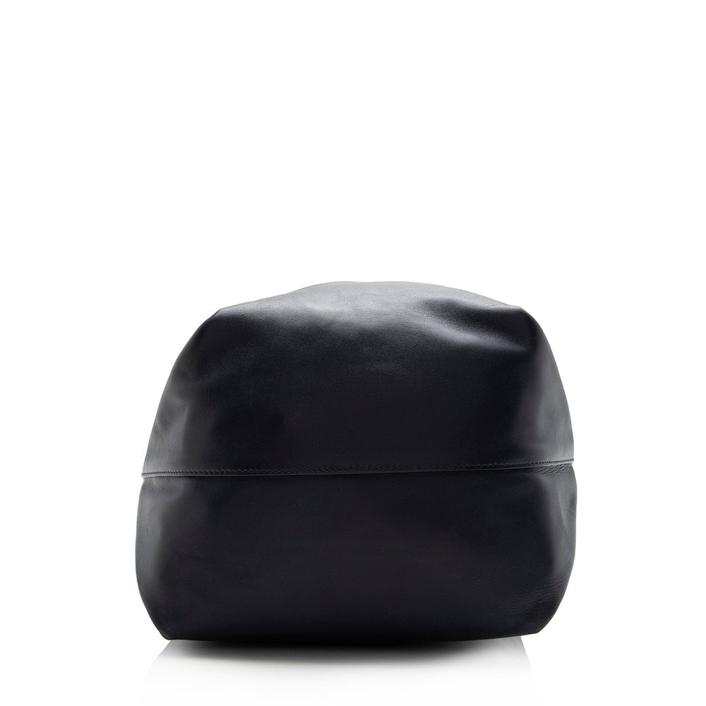 Saint Laurent Leather Teddy Bucket Bag 15588