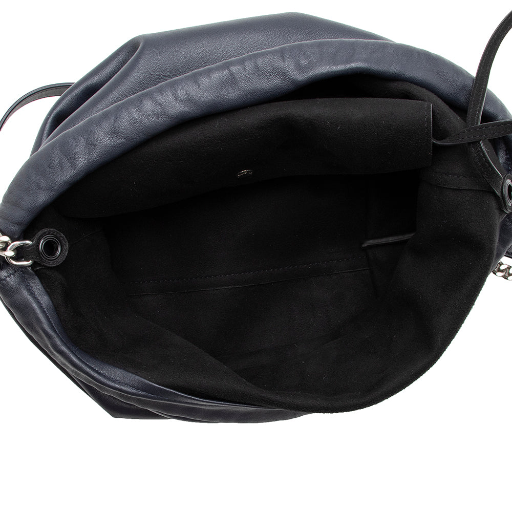 Saint Laurent Leather Teddy Bucket Bag 15588