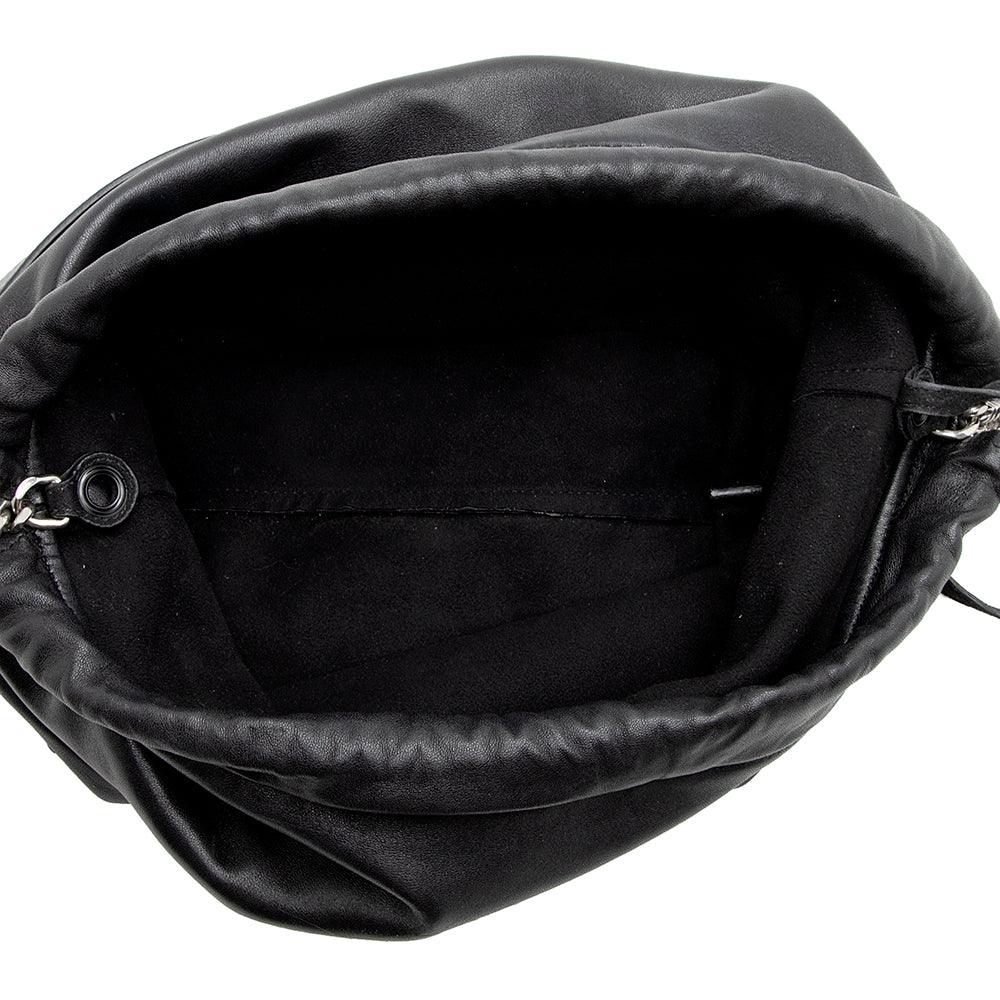 Saint Laurent Leather Teddy Bucket Bag 17859