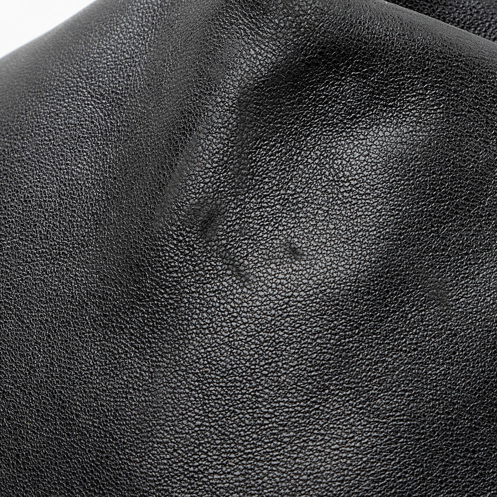 Saint Laurent Leather Teddy Bucket Bag 21397