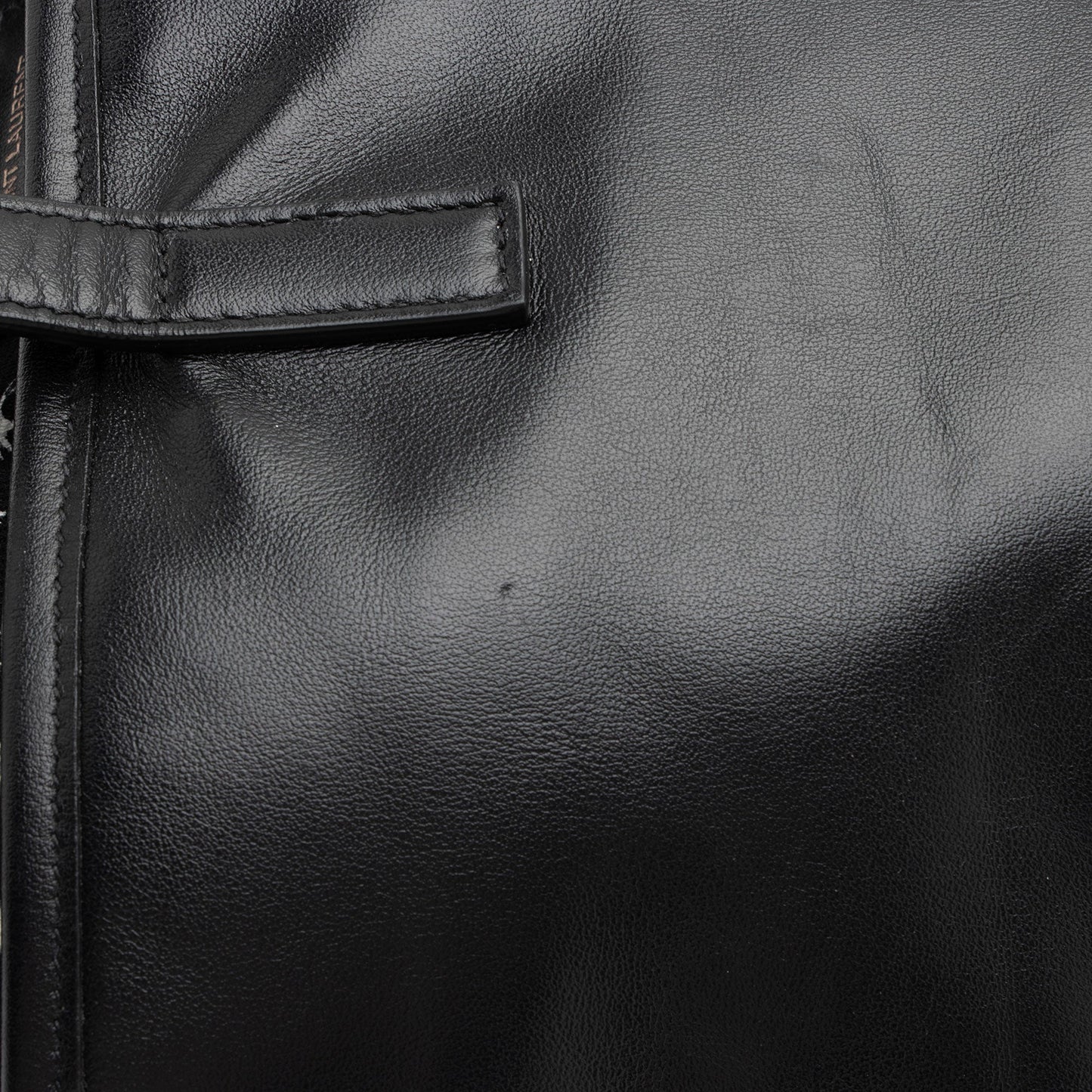 Saint Laurent Leather Teddy Large Bucket Bag s2ALK4