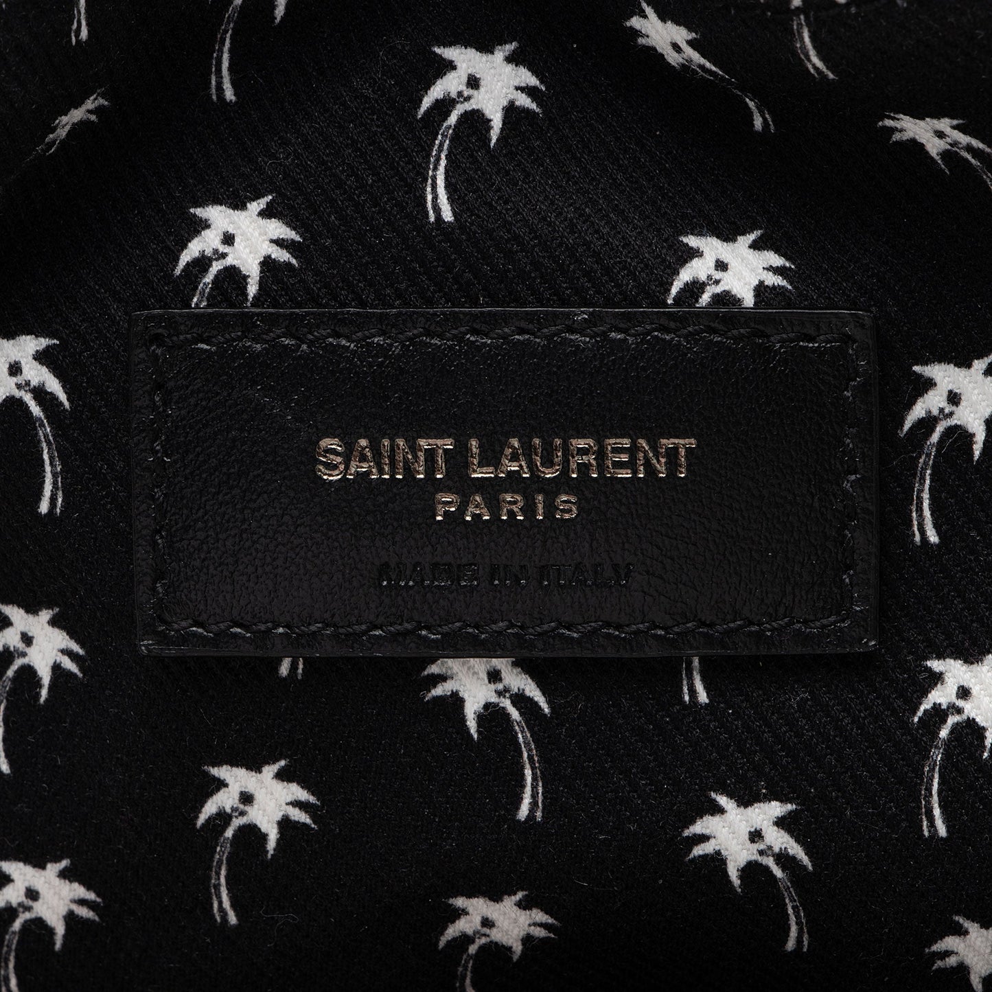 Saint Laurent Leather Teddy Large Bucket Bag s2ALK4