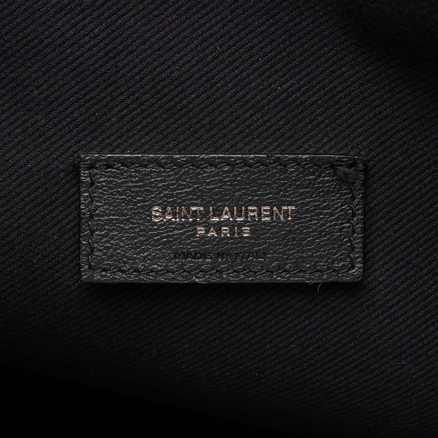 Saint Laurent Leather Teddy Large Bucket Bag s2ALK4