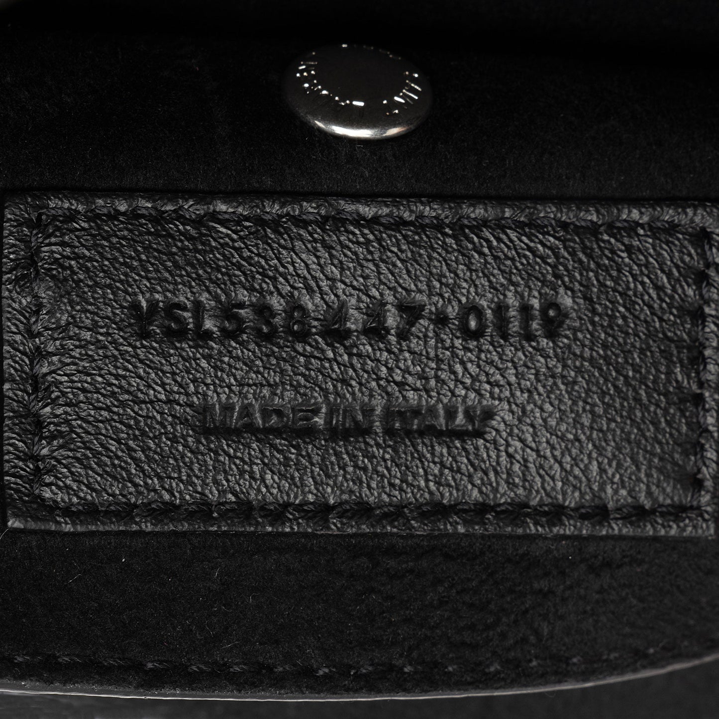 Saint Laurent Leather Teddy Small Bucket Bag xicq3g