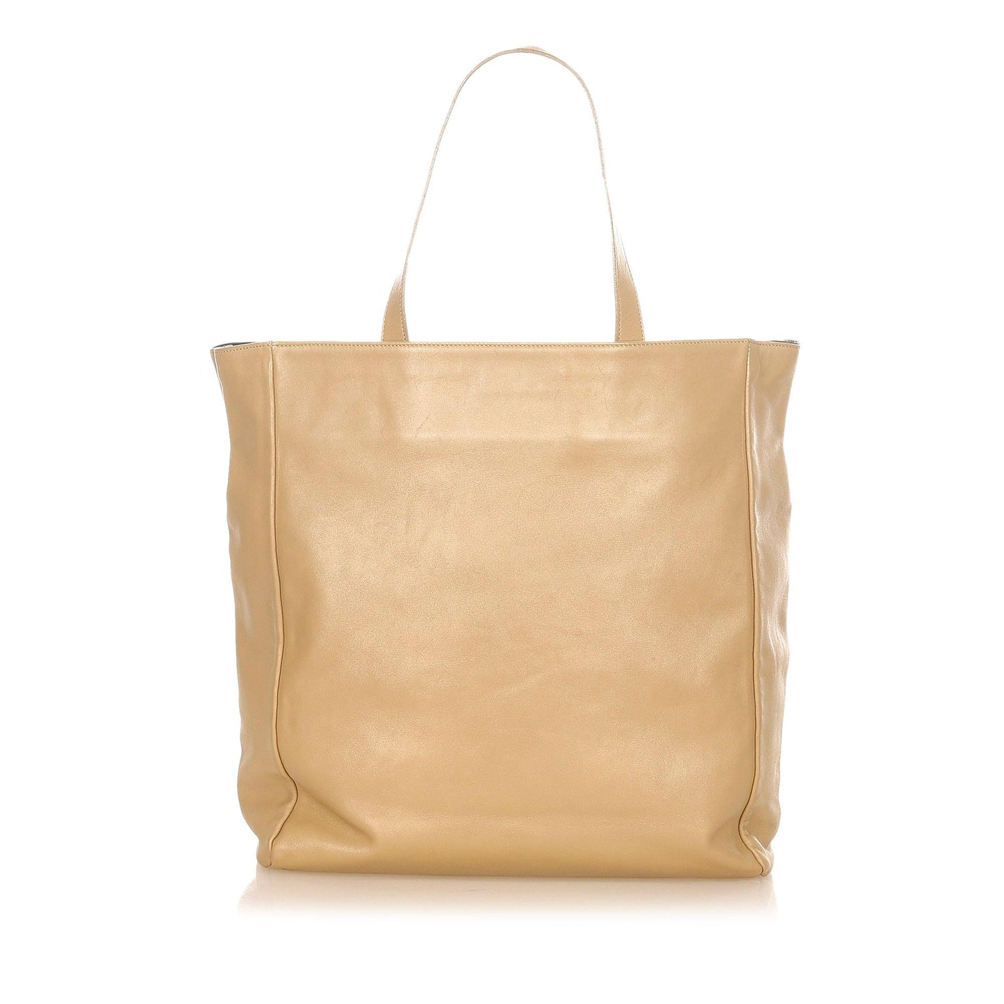Saint Laurent Leather Tote Bag (SHG-31511