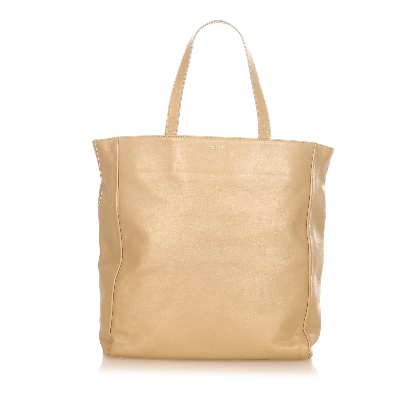 Saint Laurent Leather Tote Bag (SHG-31511