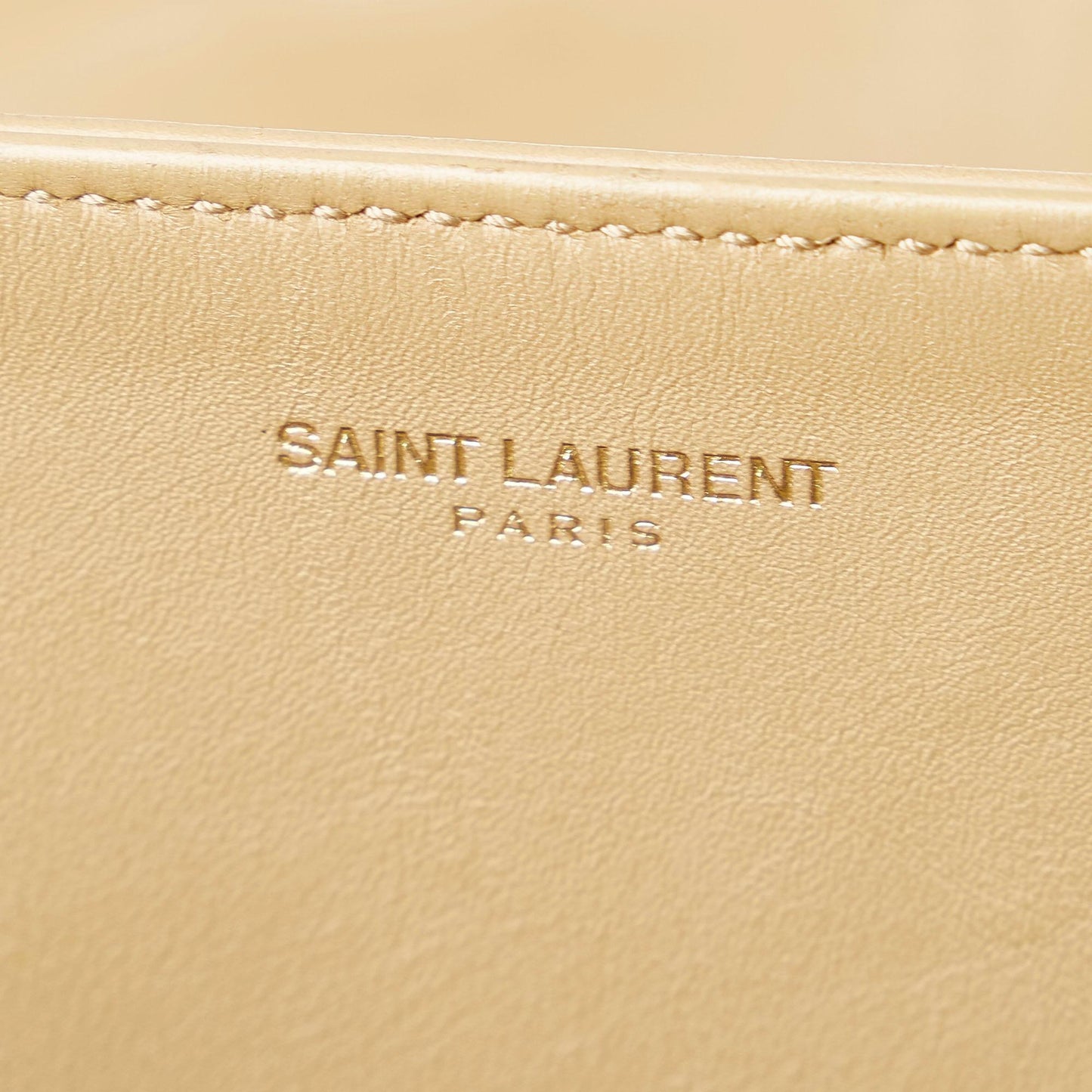Saint Laurent Leather Tote Bag (SHG-31511