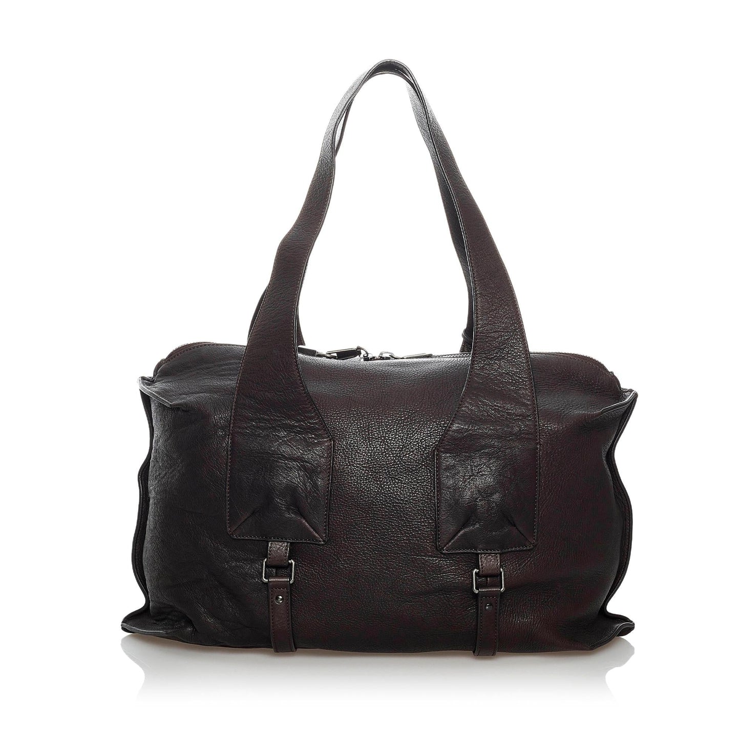 Saint Laurent Leather Tote Bag (SHG-30195