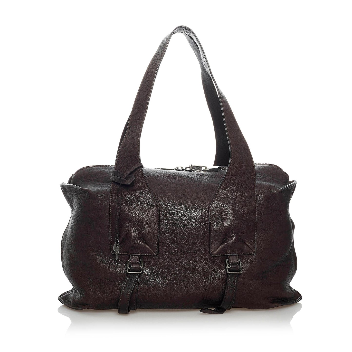 Saint Laurent Leather Tote Bag (SHG-30195
