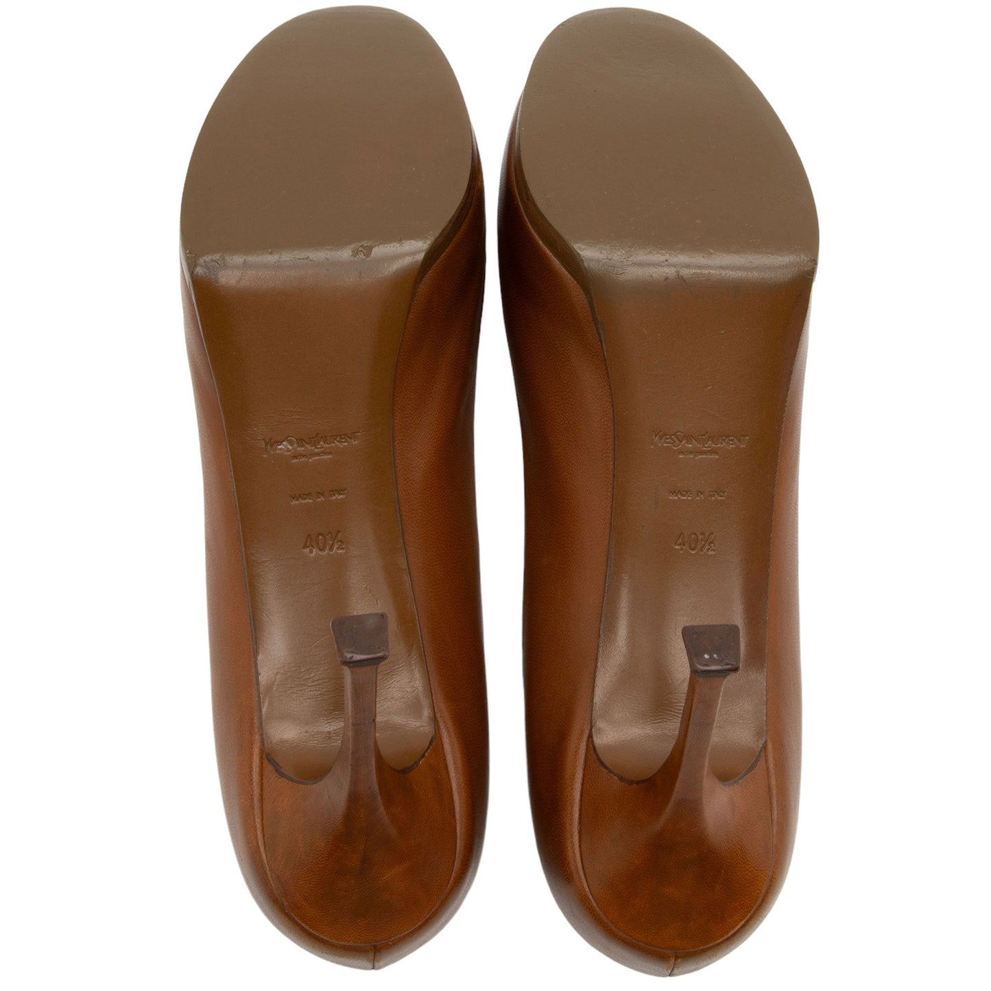 Saint Laurent Leather Tribtoo Pumps - Size 10.5 / 40.5 TMUw2i