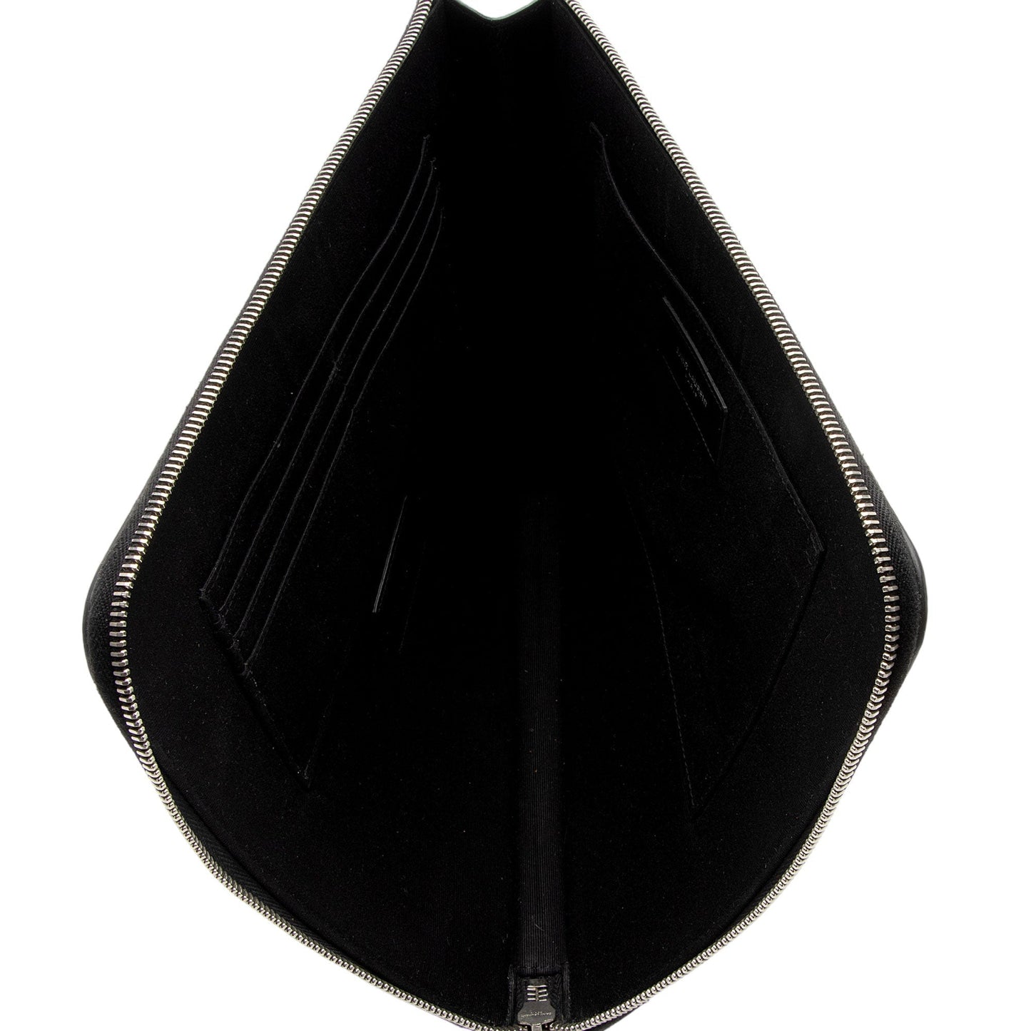 Saint Laurent Leather Zip Pouch WTyW6N