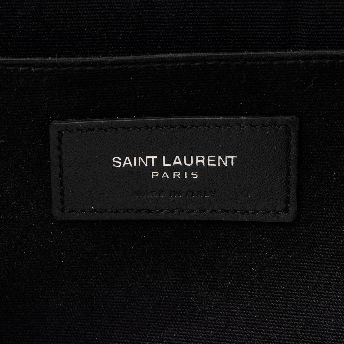 Saint Laurent Leather Zip Pouch WTyW6N
