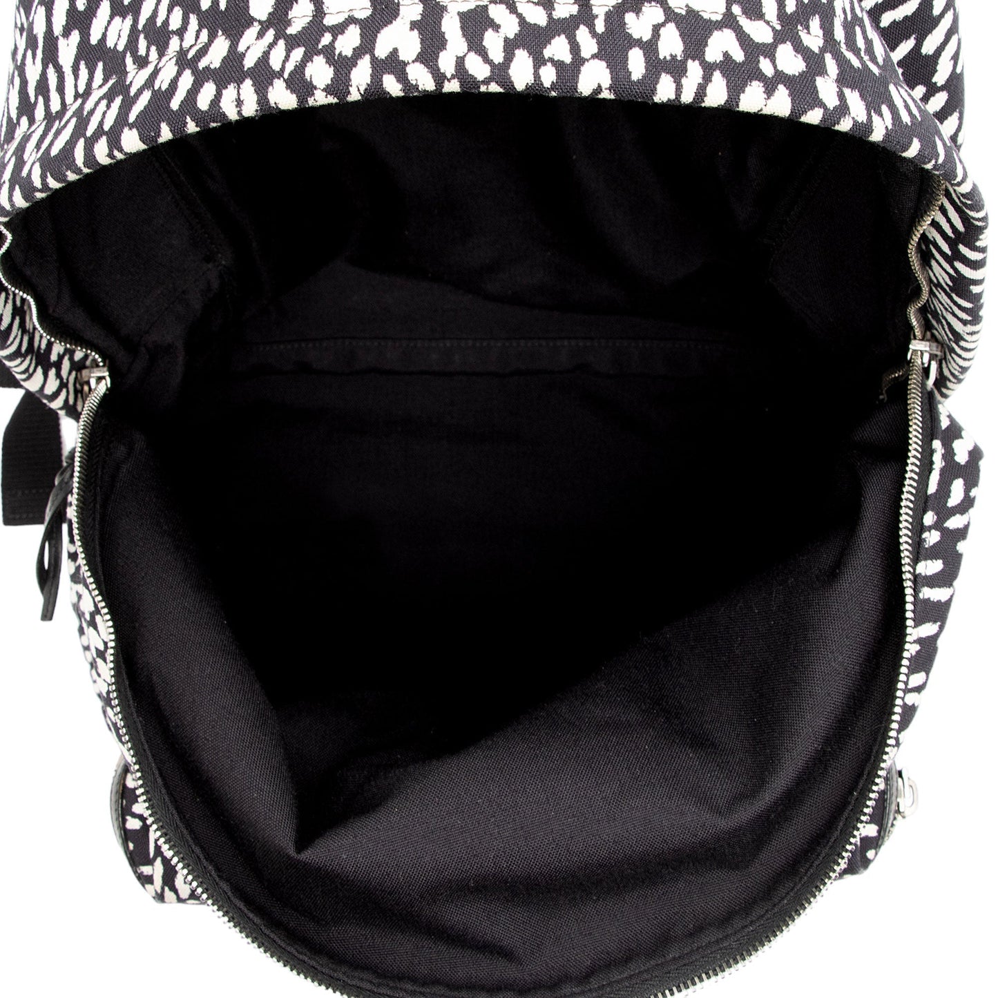 Saint Laurent Leopard Print Canvas City Backpack lc0KDV