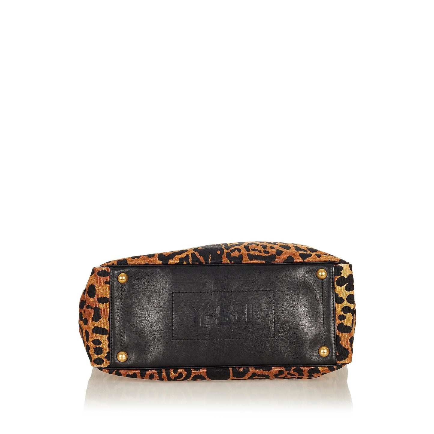 Saint Laurent Leopard Print Tote Bag (SHG-31053
