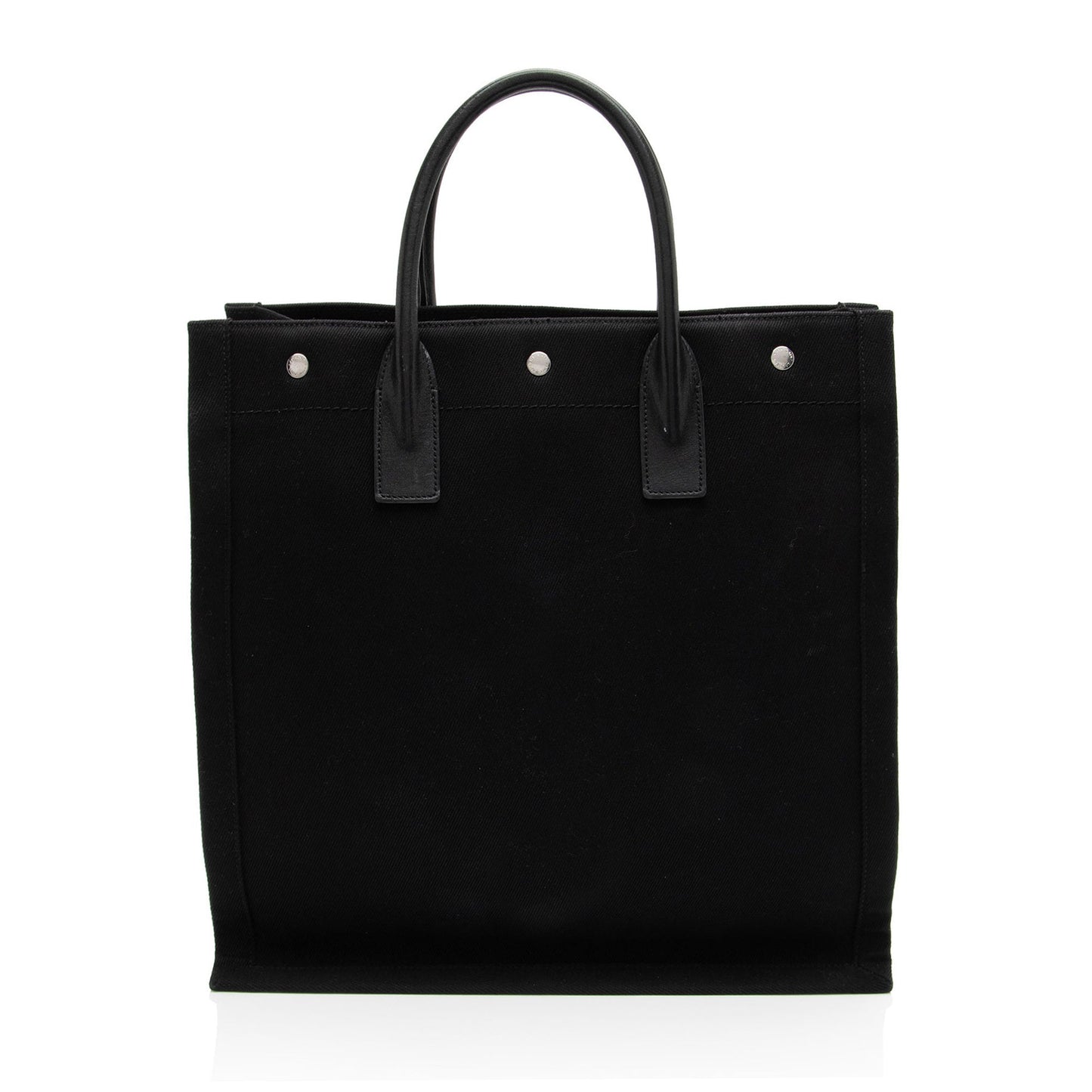 Saint Laurent Linen Calfskin Rive Gauche N/S Tote 6o3kwA