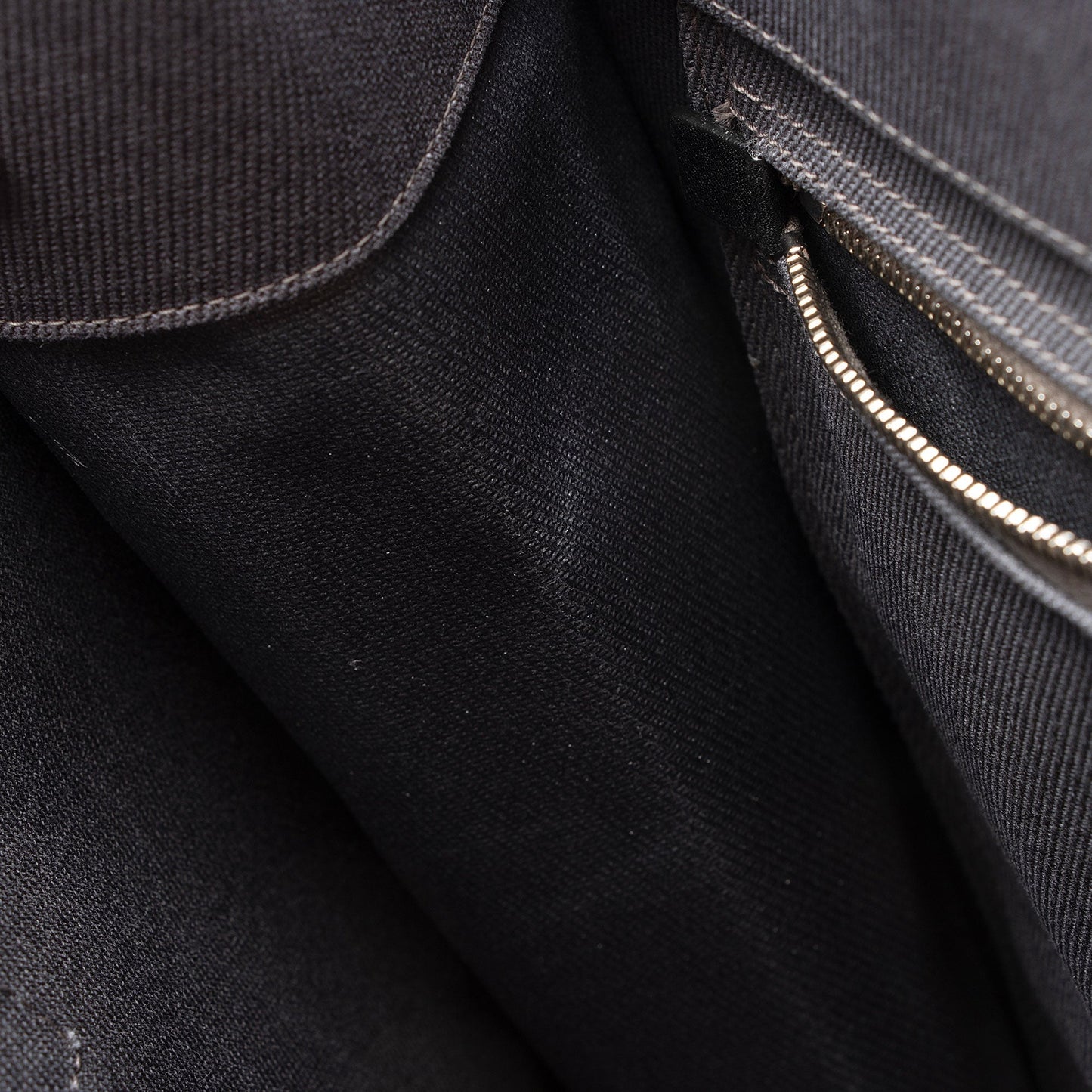 Saint Laurent Linen Calfskin Rive Gauche N/S Tote s008io