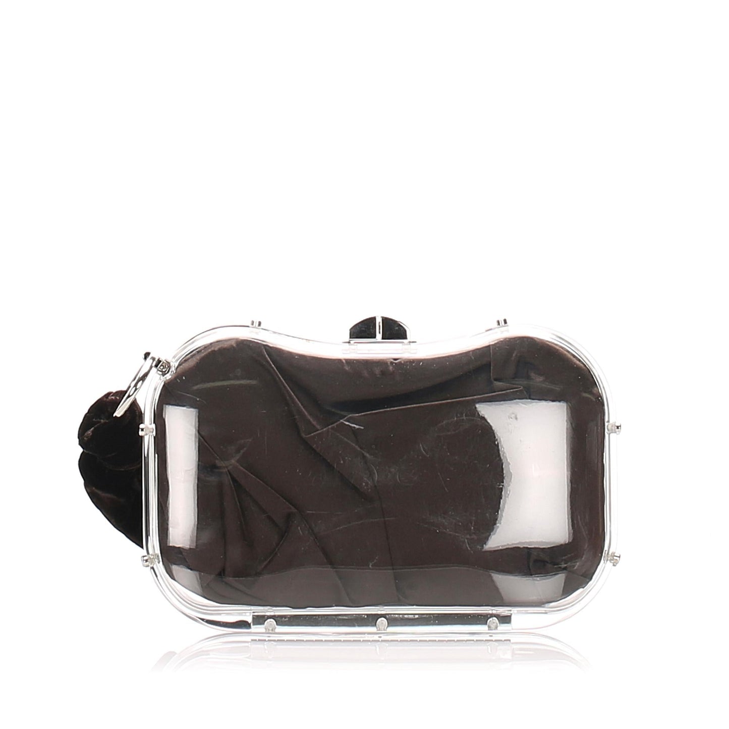 Saint Laurent Lucite Clutch (SHG-26843