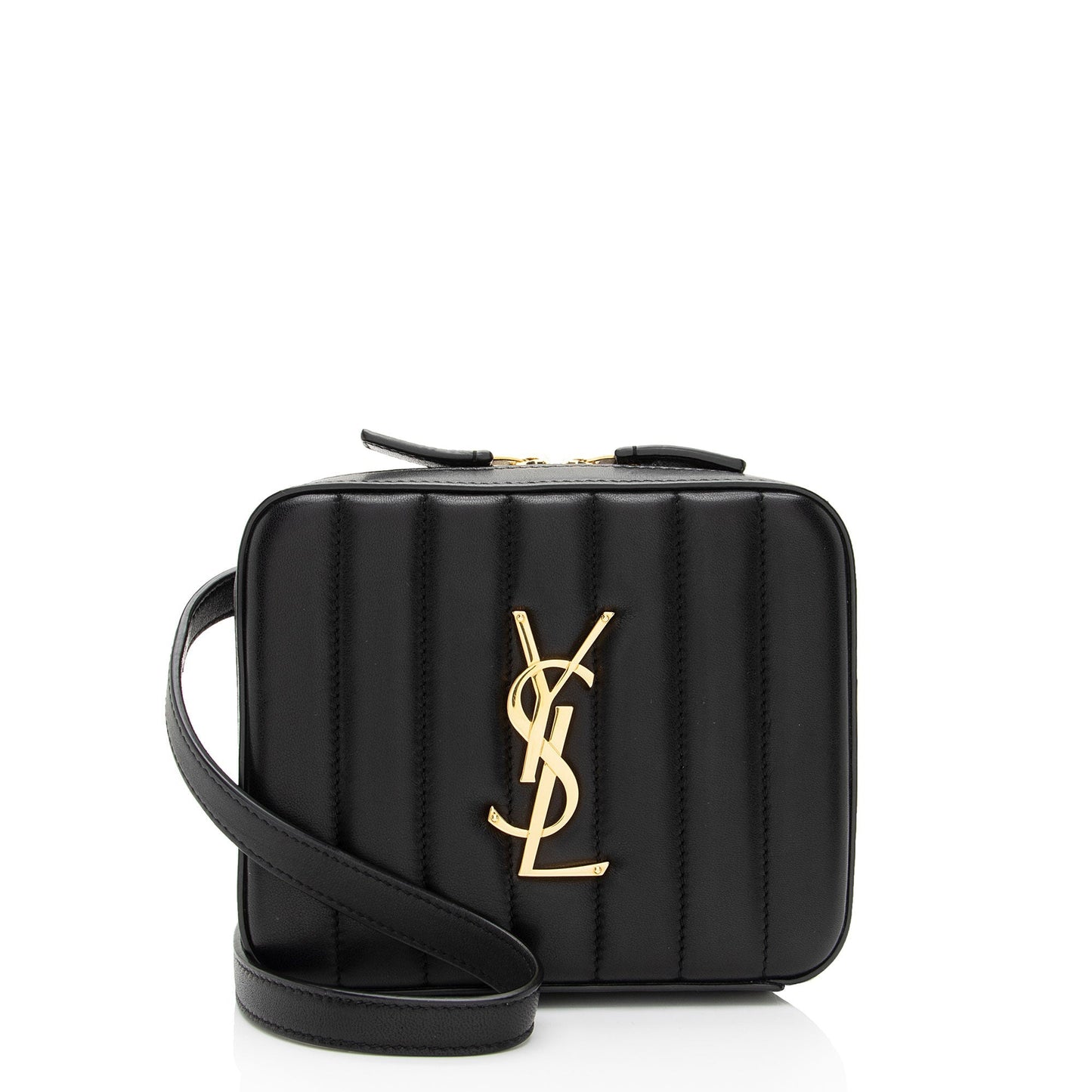 Saint Laurent Matalasse Calfskin Monogram Vicky Belt Bag UFp2hO