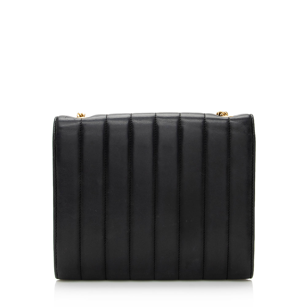 Saint Laurent Matalasse Calfskin Vicky Chain Wallet 21988