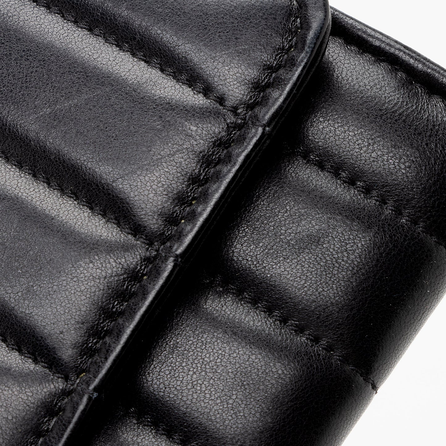 Saint Laurent Matalasse Calfskin Vicky Continental Wallet 22903