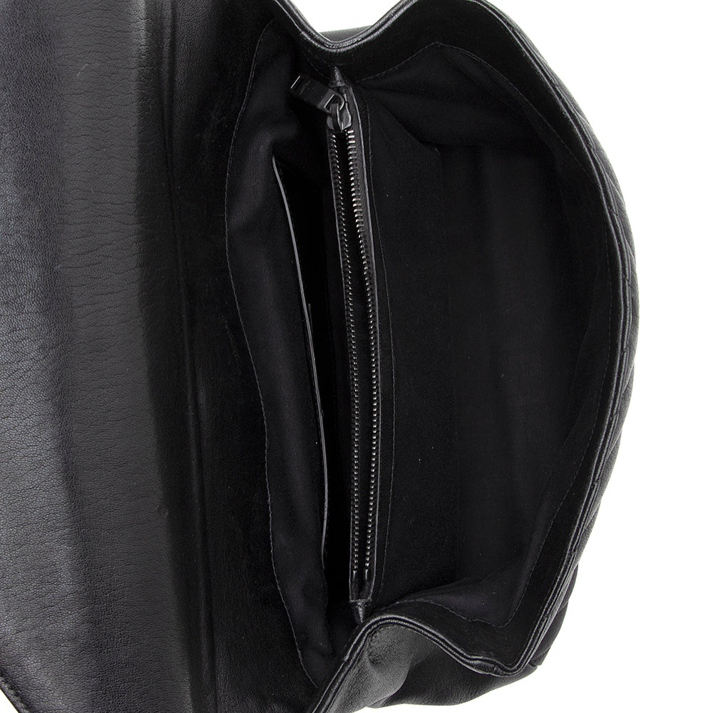 Saint Laurent Matelasse Calfskin Classic Monogram College Large Shoulder Bag 20904