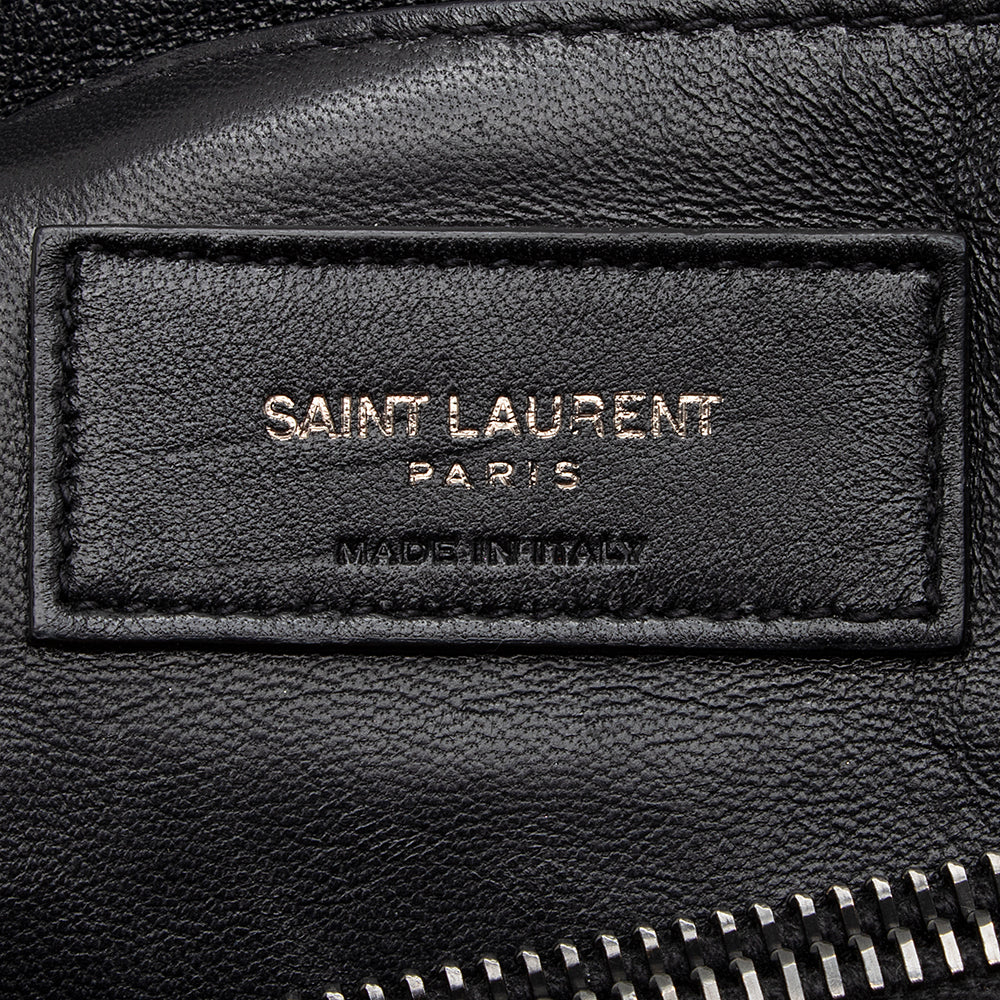 Saint Laurent Matelasse Calfskin Classic Monogram College Large Shoulder Bag 20904