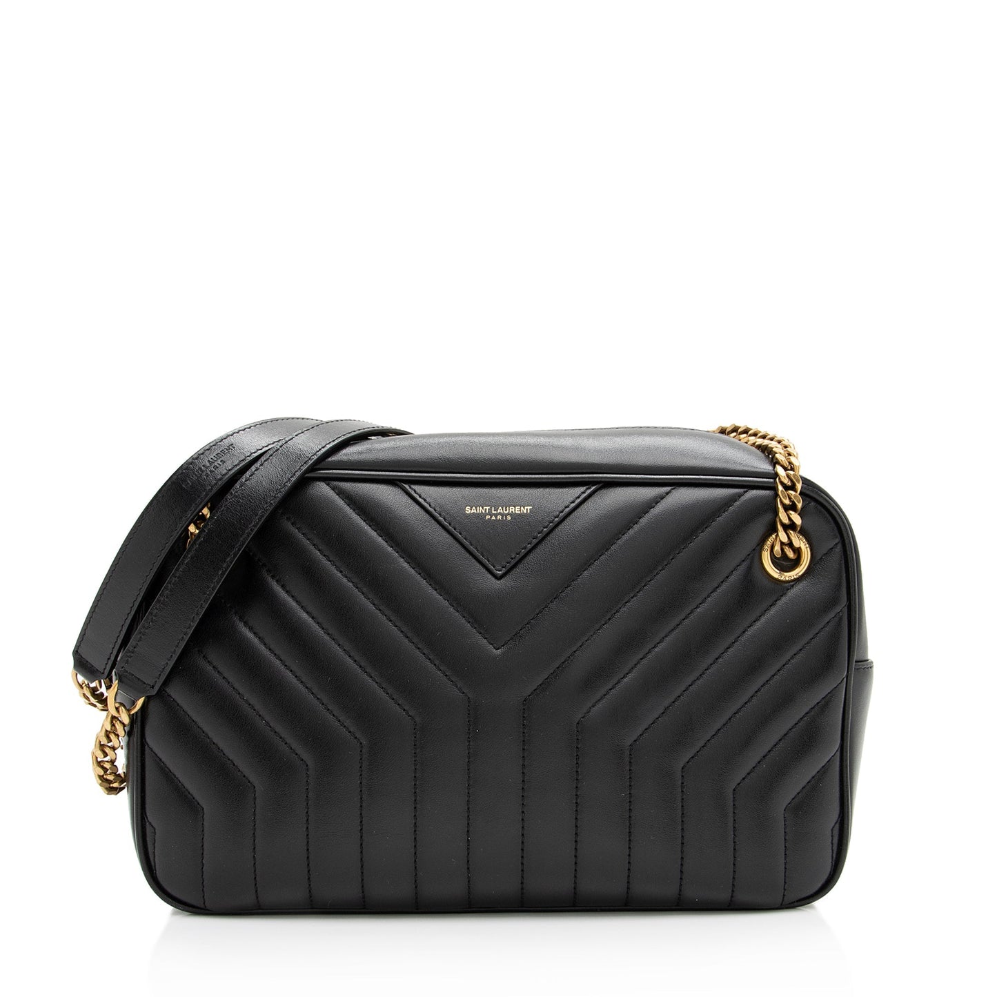 Saint Laurent Matelasse Calfskin Joan Large Camera Bag 23276