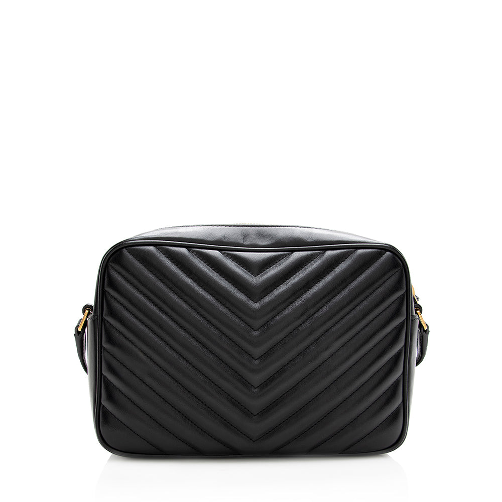 Saint Laurent Matelasse Calfskin Lou Camera Bag 18235