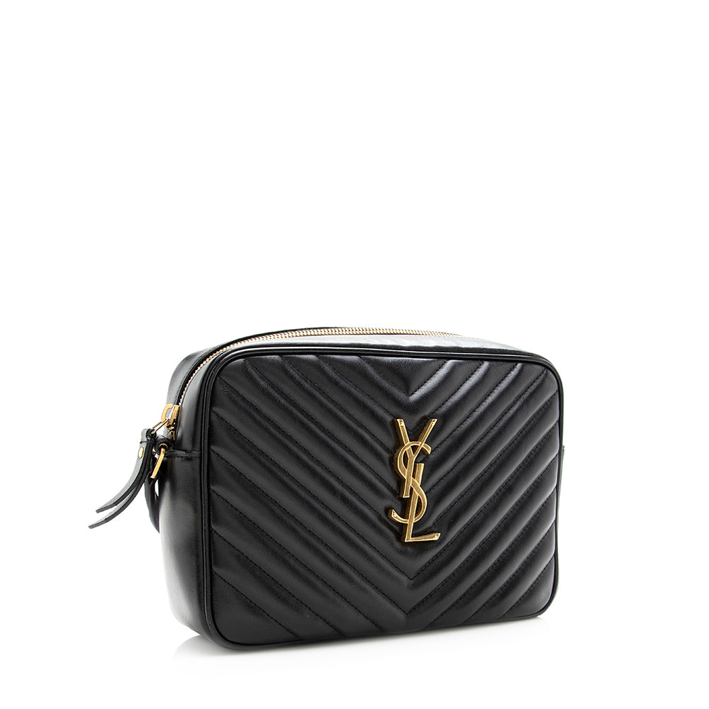 Saint Laurent Matelasse Calfskin Lou Camera Bag 18235