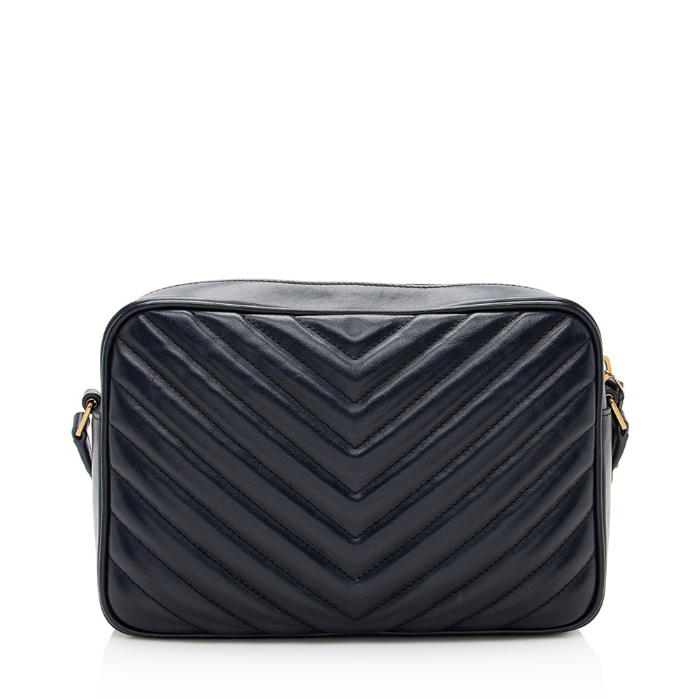 Saint Laurent Matelasse Calfskin Lou Camera Bag 20118