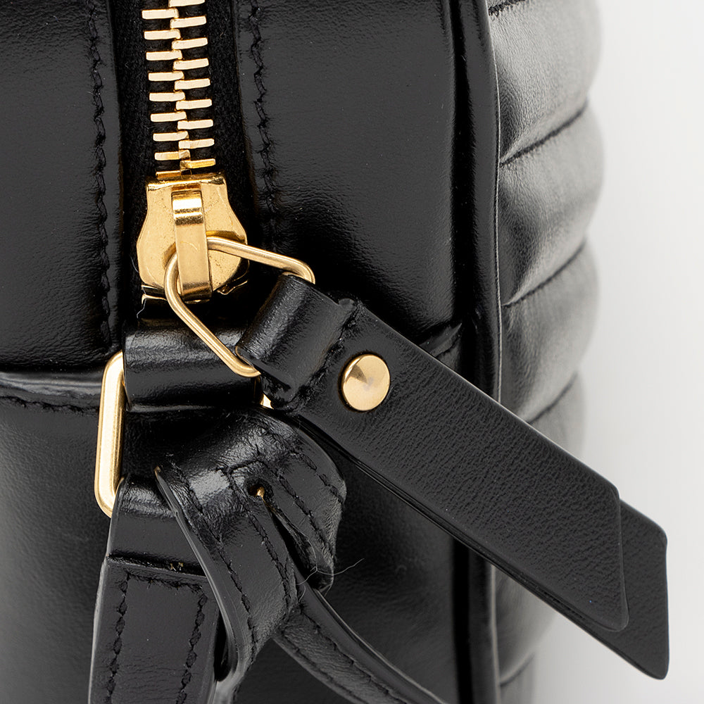 Saint Laurent Matelasse Calfskin Lou Camera Bag 21626