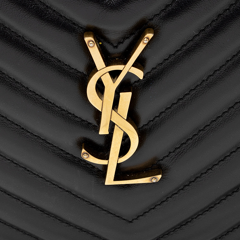 Saint Laurent Matelasse Calfskin Lou Camera Bag 21626
