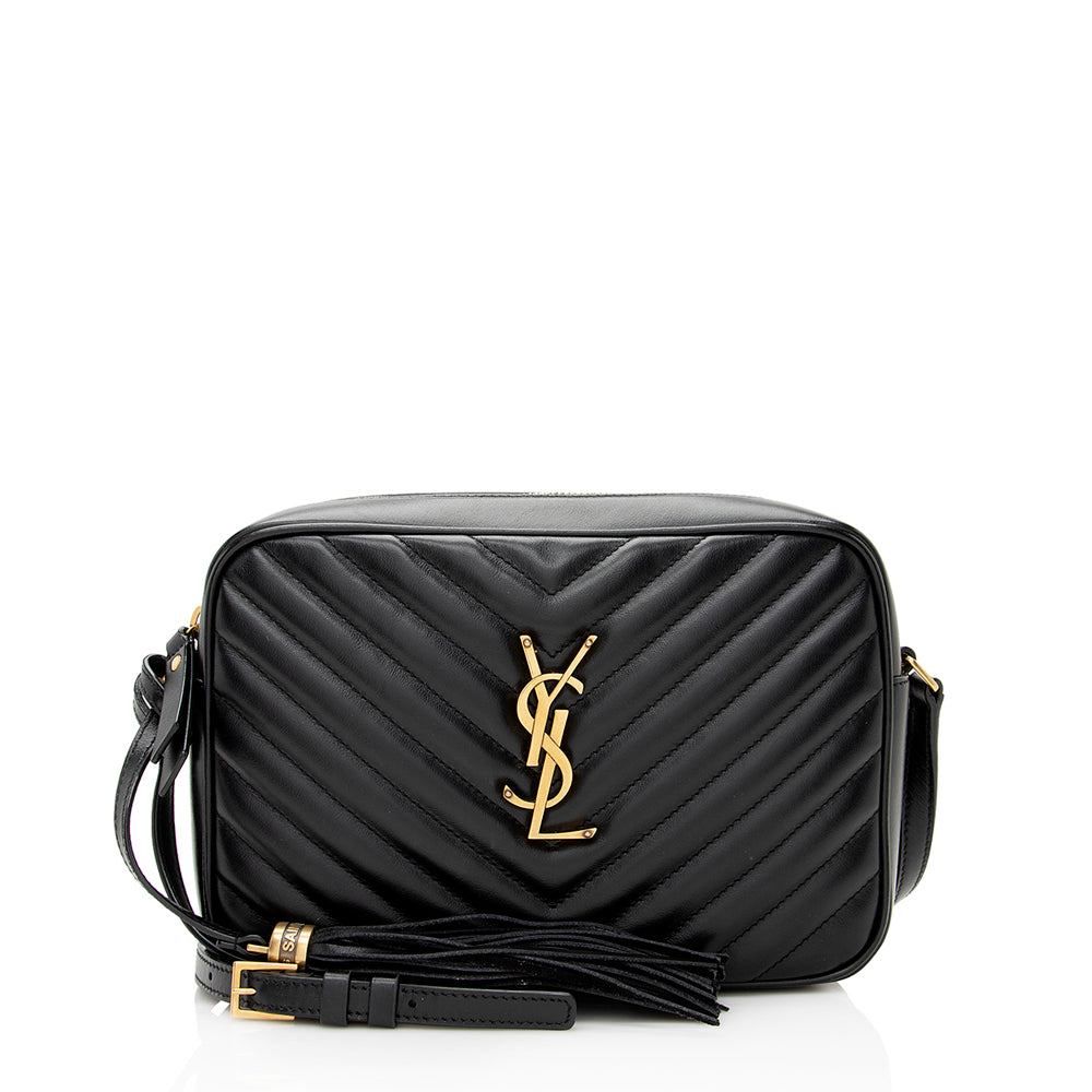 Saint Laurent Matelasse Calfskin Lou Camera Bag 21626